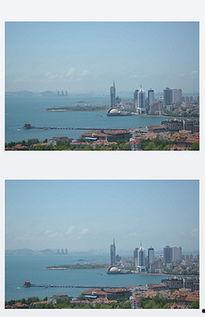 青岛背景图片,碧海蓝天下的海滨明珠